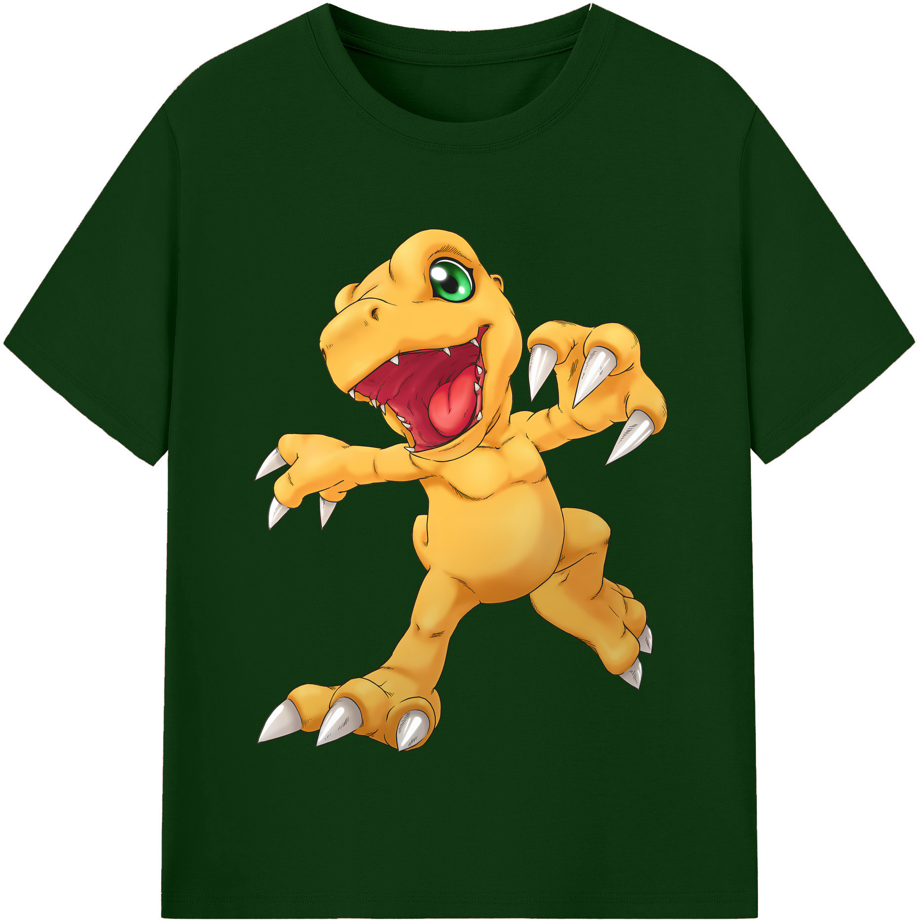 （画像用） Digimon デジタルモンスター/デジモン 綿100％半袖Tシャツ（フロントプリント）